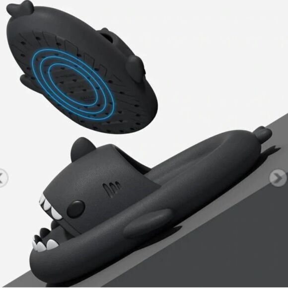 Chedoir Shark Cloud Slides Yellow size‎ 4 (200MM) NWT in packaging - Picture 2 of 12